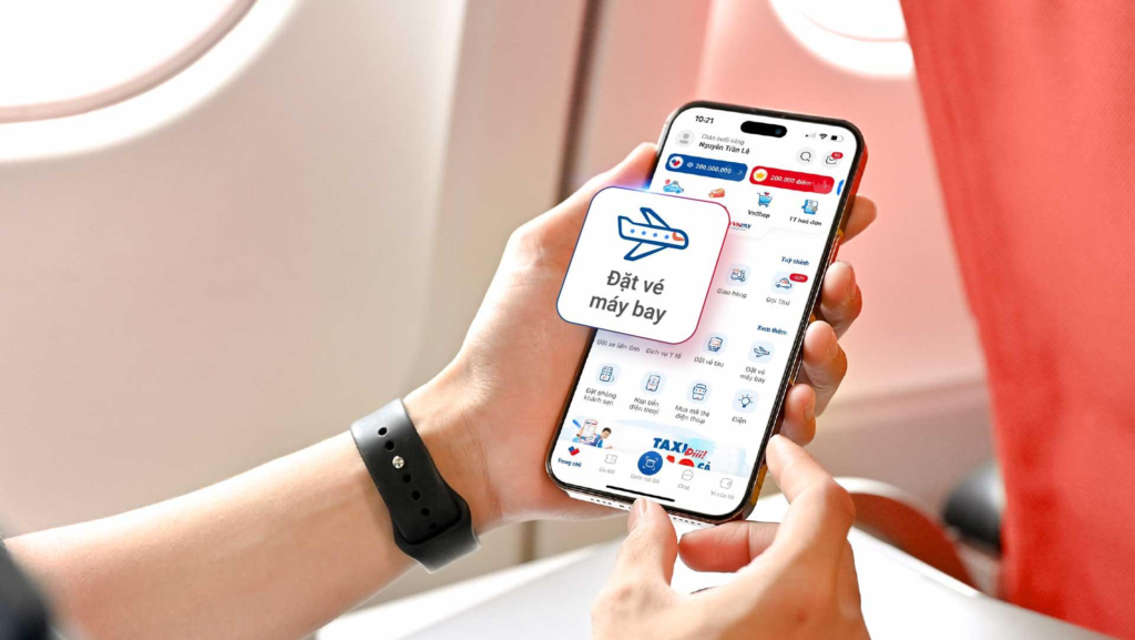 Đặt vé máy bay trực tuyến